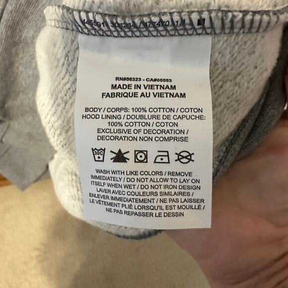 Nike Air Jordan Flight Fleece Men's Pullover Hoodie NWT Size XL - Picture 5 of 5